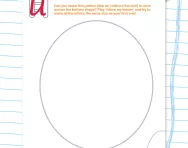 Long ladder letters cursive handwriting practice worksheets