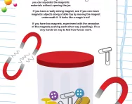 Magnetic magic trick