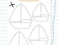 Make a handwriting collage worksheet