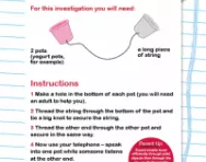 Make a telephone