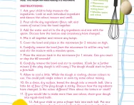 Make your own magic playdough activity