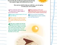 Make your own sundial