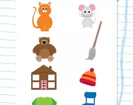 Match rhyming words