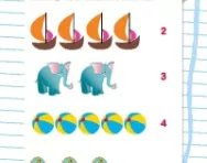 Match the number to the picture worksheet