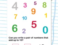 Match up the number bonds to 10