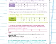 Mean, median, mode and range puzzles