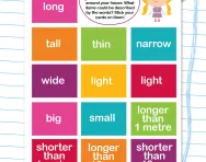 Measurement terms worksheet