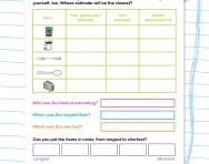 Measuring objects practice worksheet