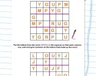 Mini word Sudoku