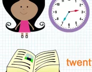 Telling the time minutes to the hour tutorial