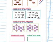 More and less worksheet