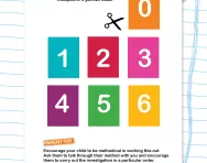 Multiples of 6 card puzzle