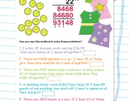 Multiplication problems using long multiplication worksheet