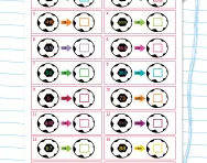 Multiply and divide by 10 and 100 football worksheet
