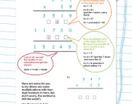 Multiplying using long multiplication