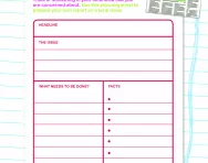 Newspaper report writing