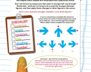 Non-verbal reasoning worksheet: Completing a series