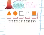 Non-verbal reasoning worksheet: Cryptography revision
