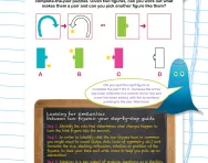 Non-verbal reasoning worksheet: Finding analogies