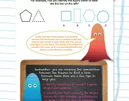 Non-verbal reasoning worksheet: Finding patterns