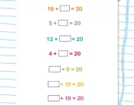 Number bonds to 20