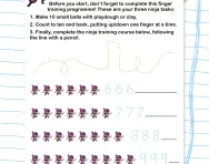 Number formation 6 to 10