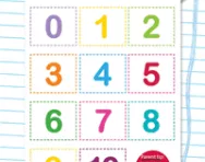 Pairs to 10 rapid recall cards
