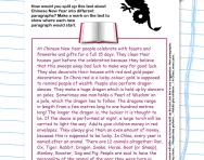 Paragraphs explained worksheet