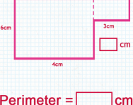 Calculating the perimeter of composite rectilinear shapes tutorial