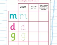 Phase 2 phonics bingo game