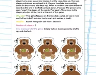 Phase 3 phonics sound snap: the /ai/, /oi/, /ow/ and /oa/ sounds