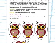 Phase 3 phonics sound snap: the /ee/, /oo/ and /oo/ sounds