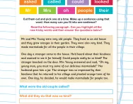Phase 5 phonics tricky words practice worksheet