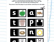 Phonics dominoes