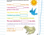 Fill-the-gap: /oa/ /oe/ /ie/ /igh/ /y/ /er/ /ir/ /ur/ sounds (Phase 5 phonics)