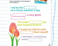 Fill-the-gap: /oo/ /ow/ /ee/ /ea/ sounds (Phase 5 phonics)