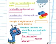 Phonics fill-the-gap: /ai/ /ay/ /oi/ /oy/ /ue/ /ew/ sounds