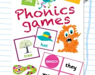 Phonics games learning pack cover