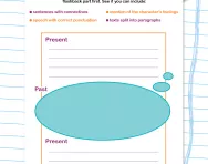Plan and write your own flashback story