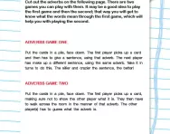Playing with adverbs activity