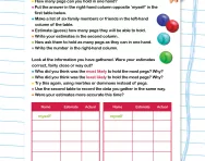 Practise estimating numbers worksheet