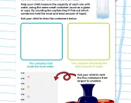 Practise measuring capacity