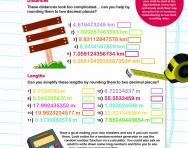 Practise rounding to two decimal places worksheet