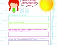 Predictions and conclusions: changing state worksheet