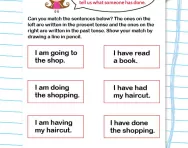 Present tense and past tense worksheet