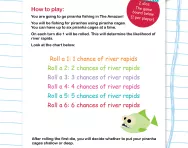 Probability piranhas game