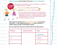 Pronouns revision worksheet