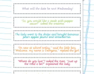 Punctuating correctly worksheet