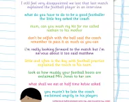 Punctuating speech practice football worksheet