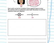 Putting together a circuit worksheet